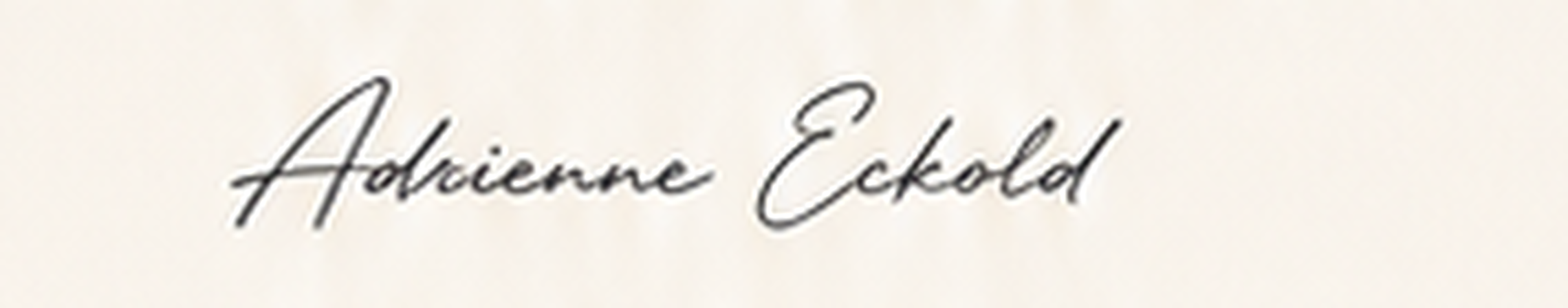 Adrienne Eckold